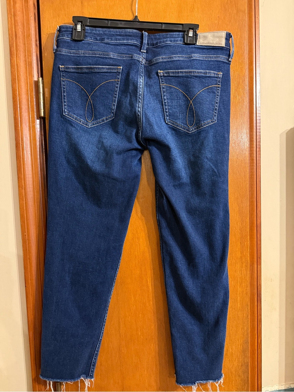 Calvin Klein Women’s Slim Dark Jeans - Picture 2 of 4